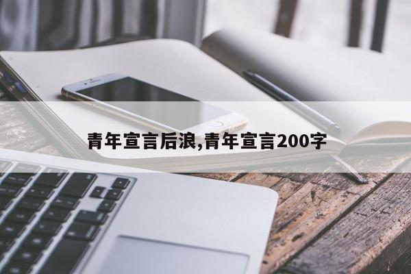 青年宣言后浪,青年宣言200字