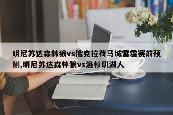 明尼苏达森林狼vs俄克拉荷马城雷霆赛前预测,明尼苏达森林狼vs洛杉矶湖人